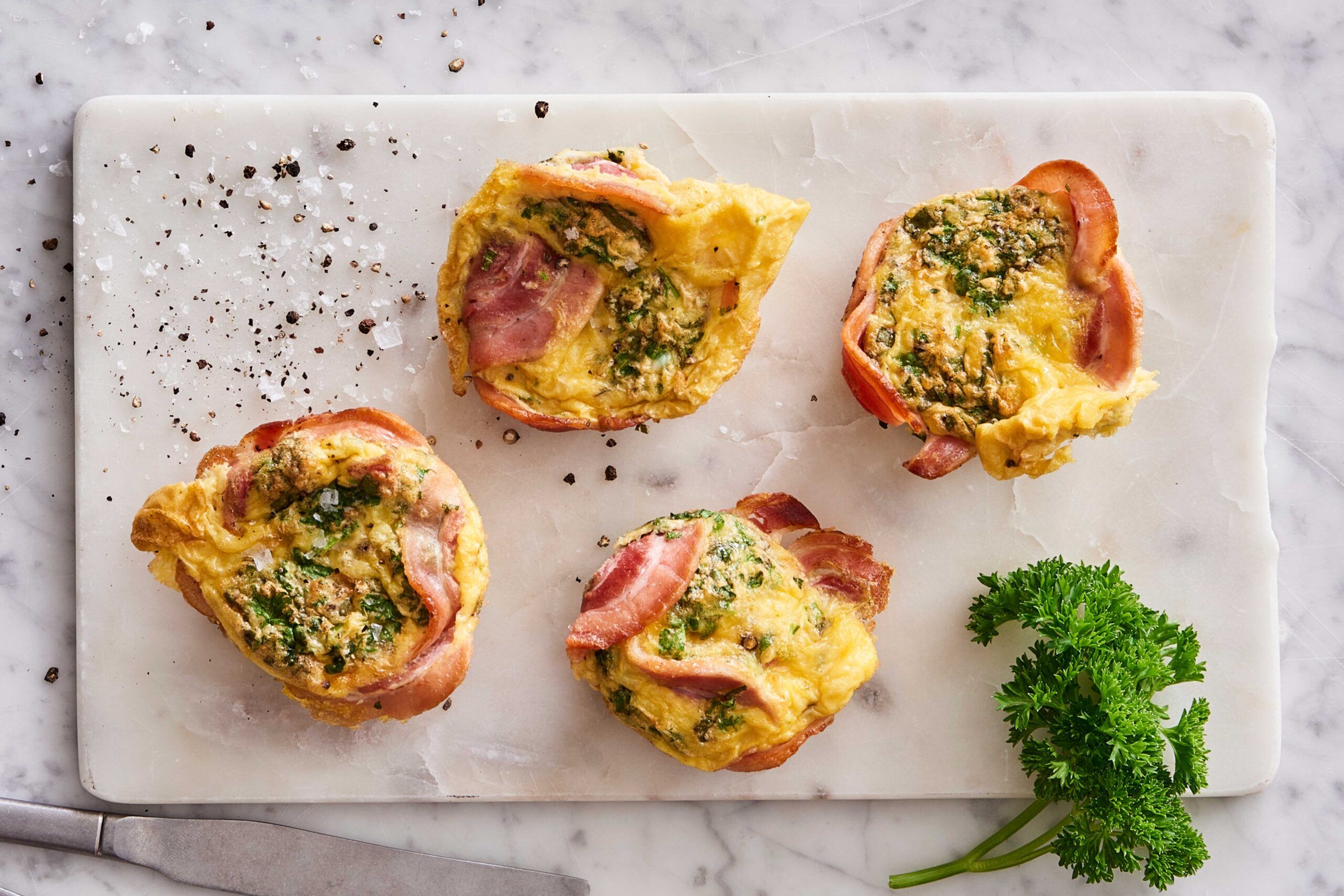 Æggemuffins opskrift til madpakken eller brunch med Sørwi rullepølse