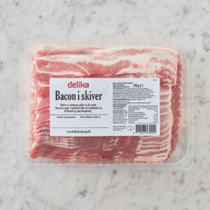 bacon i skiver røgvarer delika food group