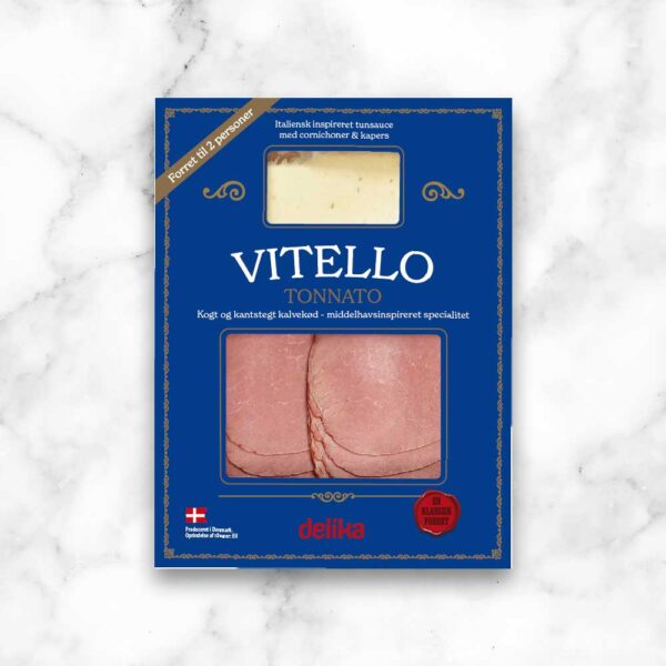 Vitello Tonnato En klassisk middelhavsinspireret specialitet, perfekt som forret eller frokostret. Delika Food Group
